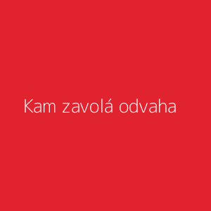 Kam zavolá odvaha